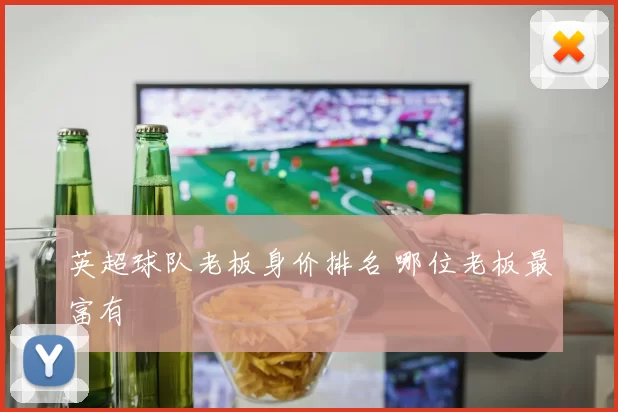 英超球队老板身价排名 哪位老板最富有